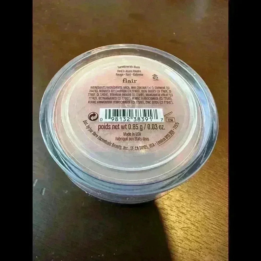 bareMinerals FLAIR Blush Face Cheek‎ Color .85g New & Sealed RARE HTF